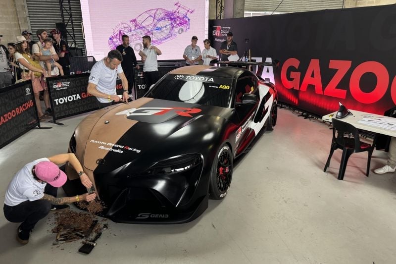 Toyota GR Supra Supercar revealed, but don't try to drive this one