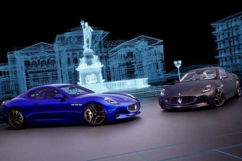 Maserati celebrates 110 years with an electric grand tourer