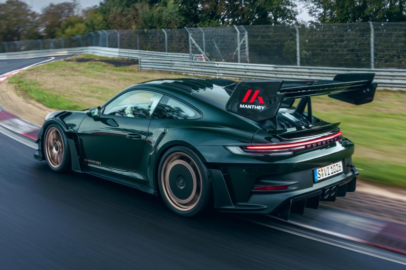 Porsche tuners make fastest 911 even quicker, but you can't look out the back