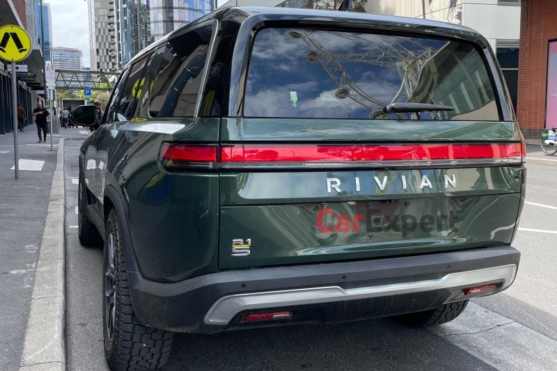 Rivian R1S electric SUV spotted in Melbourne