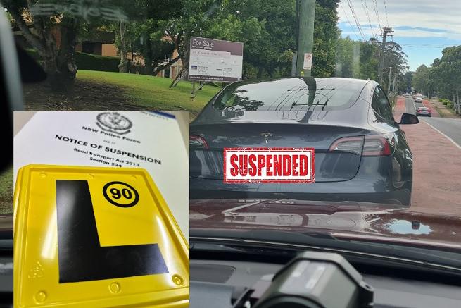 Learner in a Tesla clocked at double the speed limit en route to driving test