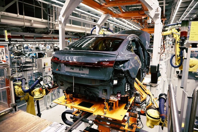 Audi's first EV facing the axe as its factory nears closure