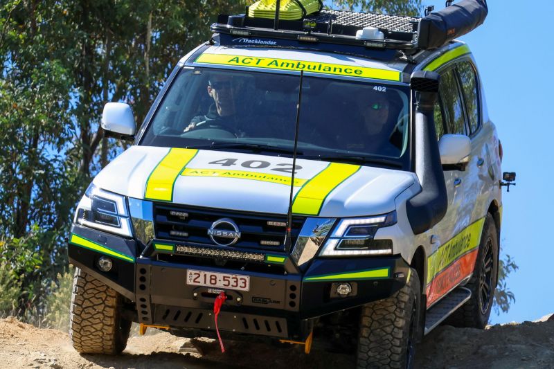 This rugged Nissan Patrol was built to save lives in the remote Australian bush