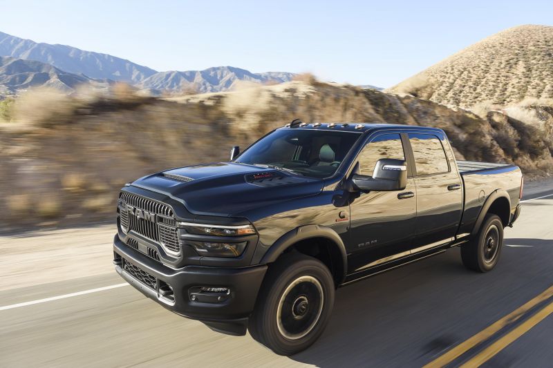 2025 Ram 2500, 3500: Heavy-duty US pickup keeps the Hemi V8 alive