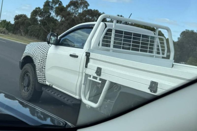 2026 Ford Ranger Super Duty spotted in Australia