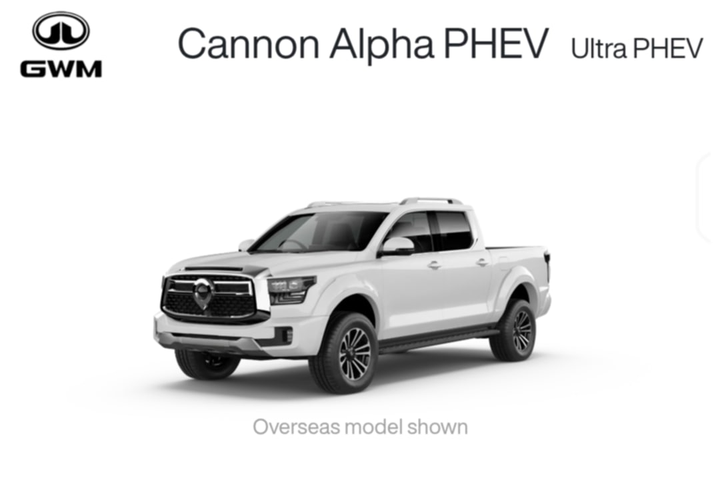 2025 GWM Cannon Alpha PHEV: BYD Shark hunter details leaked