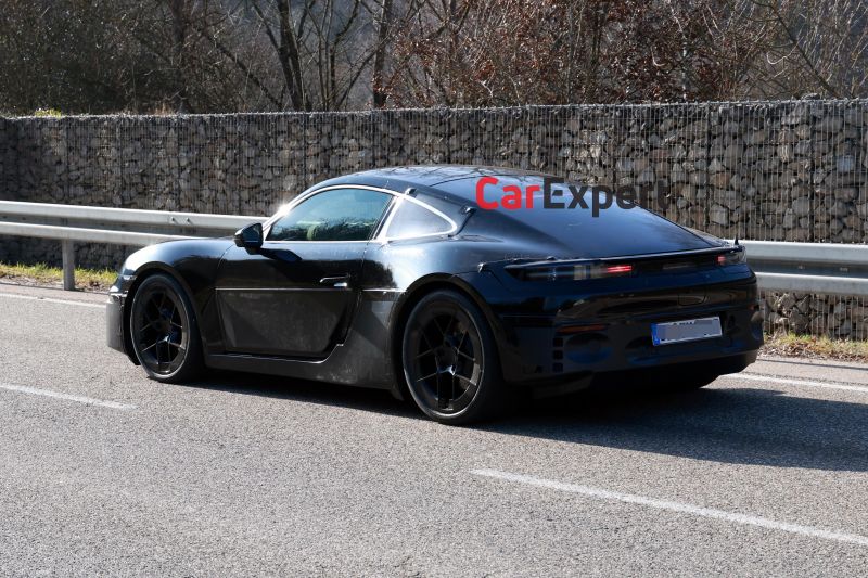 2026 Porsche Cayman spied as sleek new electric sports car