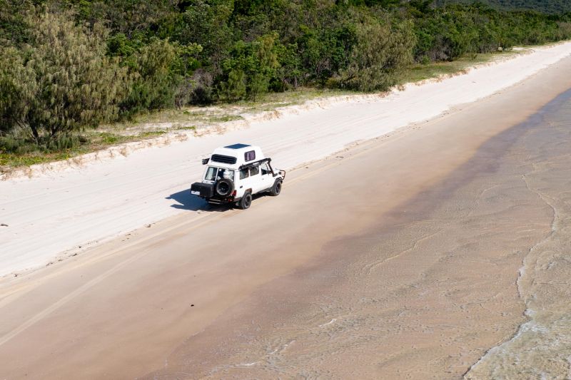 Roadies, unbelted kids and smoky cars: Police crack down on reckless beach drivers