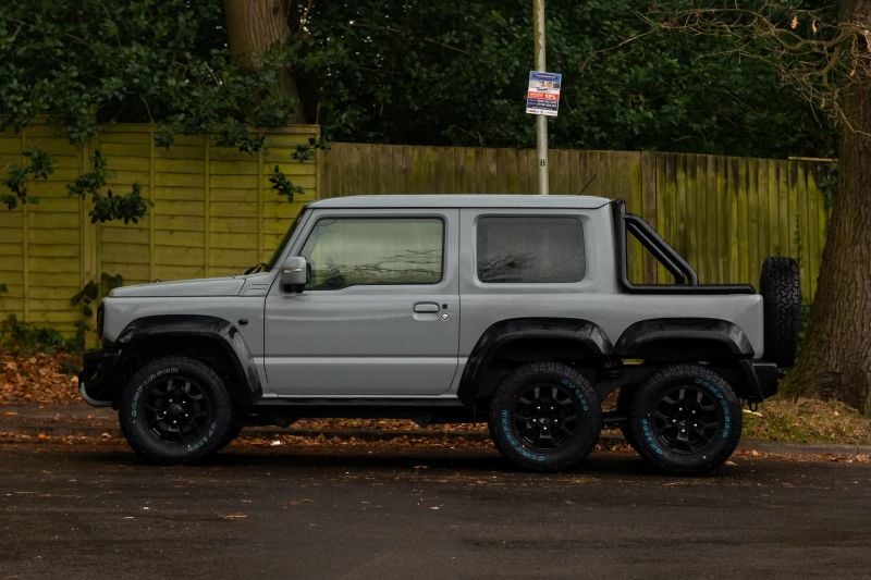 Suzuki Jimny 6x4 for sale with more wheels, no extra power