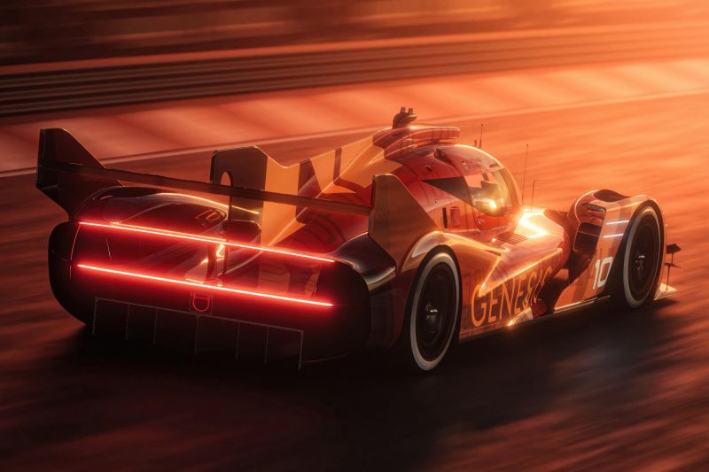 Genesis is heading to Le Mans with this very orange hypercar