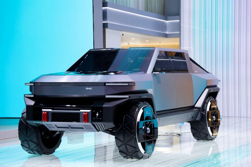 China's GAC unveils Tesla Cybertruck rival ahead of Australian launch