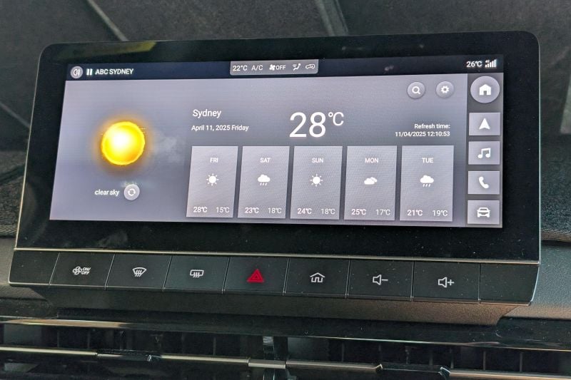 A guide to the MG 4's infotainment system