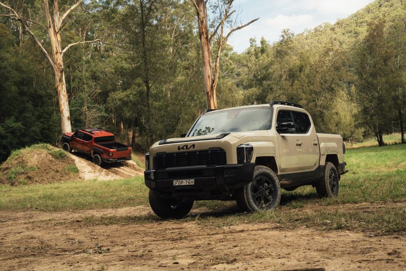 2025 Kia Tasman: Prototype off-road drive