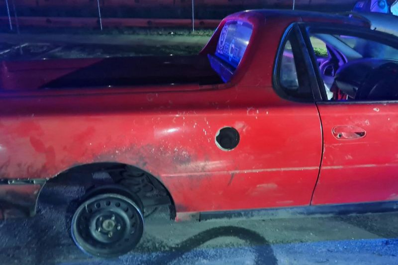 Teenager racks up almost $6000 in fines for doing burnouts on rims of Holden ute