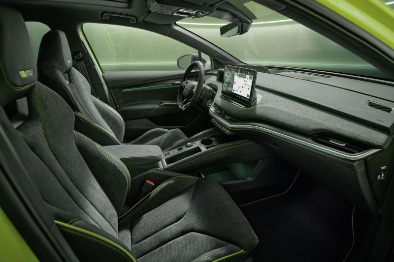 2026 Skoda Enyaq RS: Facelift revealed for hottest variant