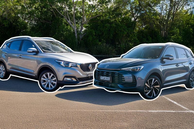 2025 MG ZS comparison: Old v New