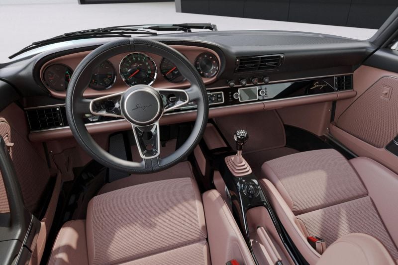 Porsche 911 restomod by Singer has wide body, Cosworth engine