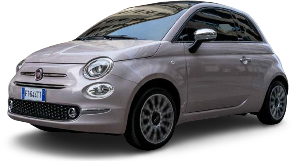 2023 Fiat 500 cutout image