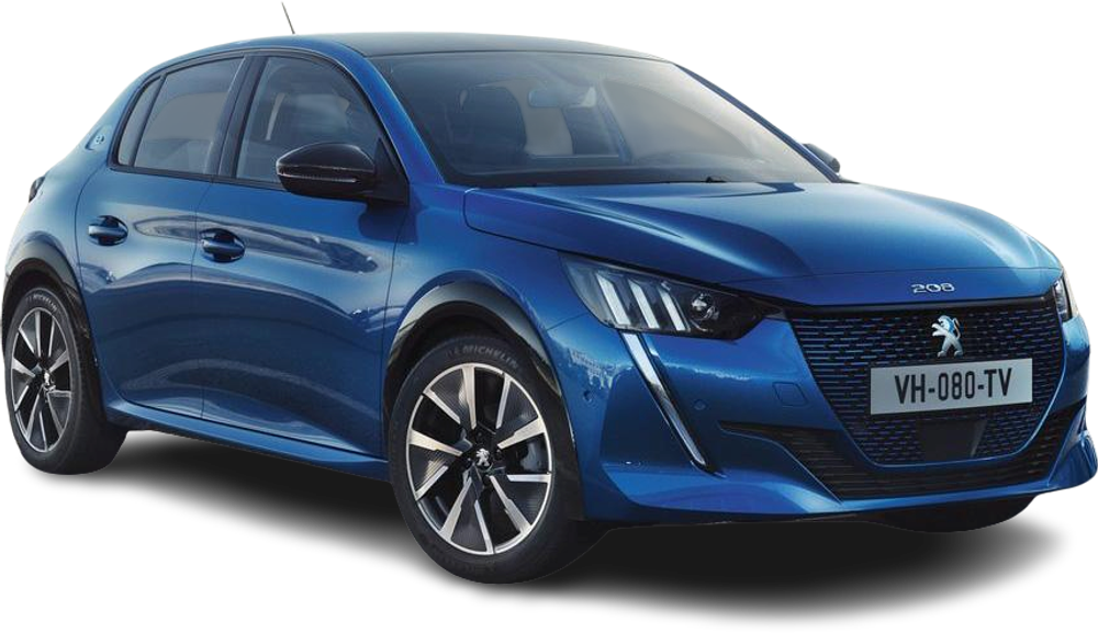 2018 Peugeot 208 cutout image