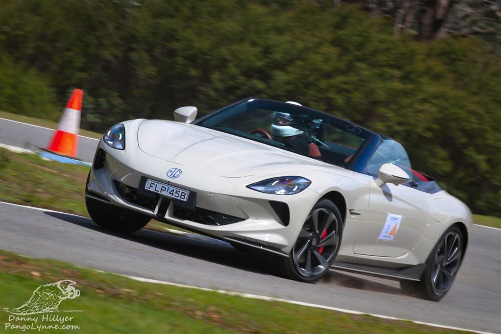 MG Cyberster vs Rob Roy Hillclimb: Chasing Tesla up the hill