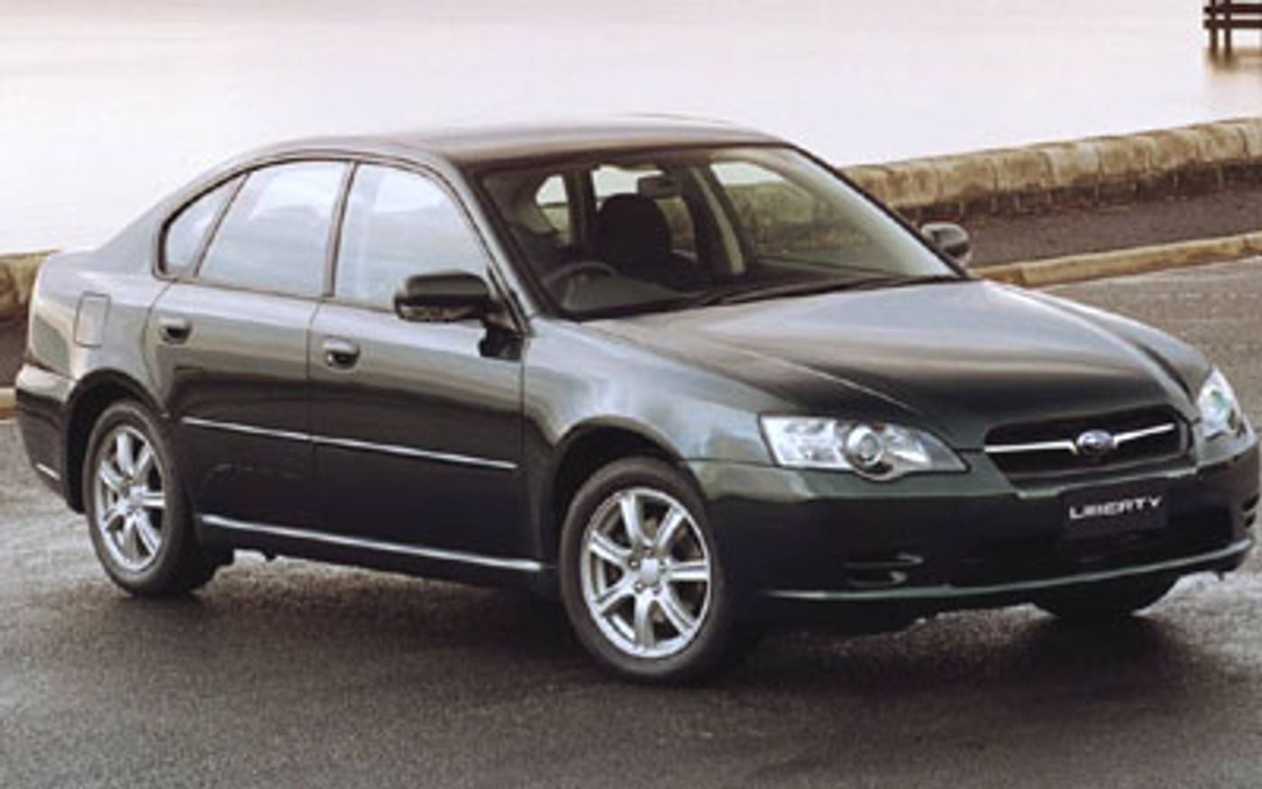 Hero image of a new Subaru Liberty Base (2005) price & specs available with CarExpert deals.