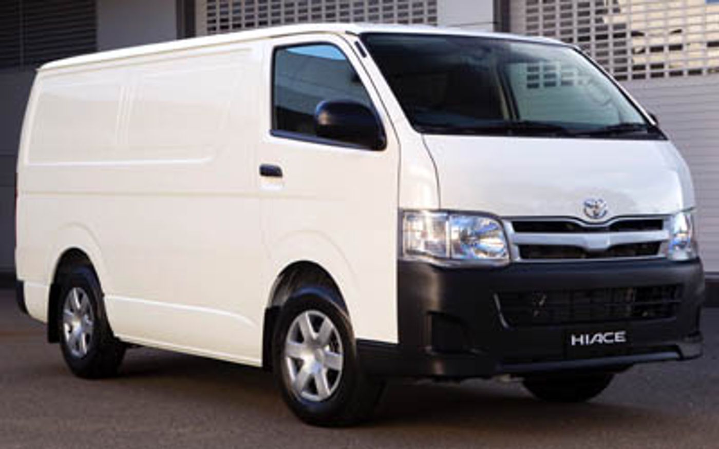 Hero image of a new Toyota HiAce Base (2010) price & specs available with CarExpert deals.