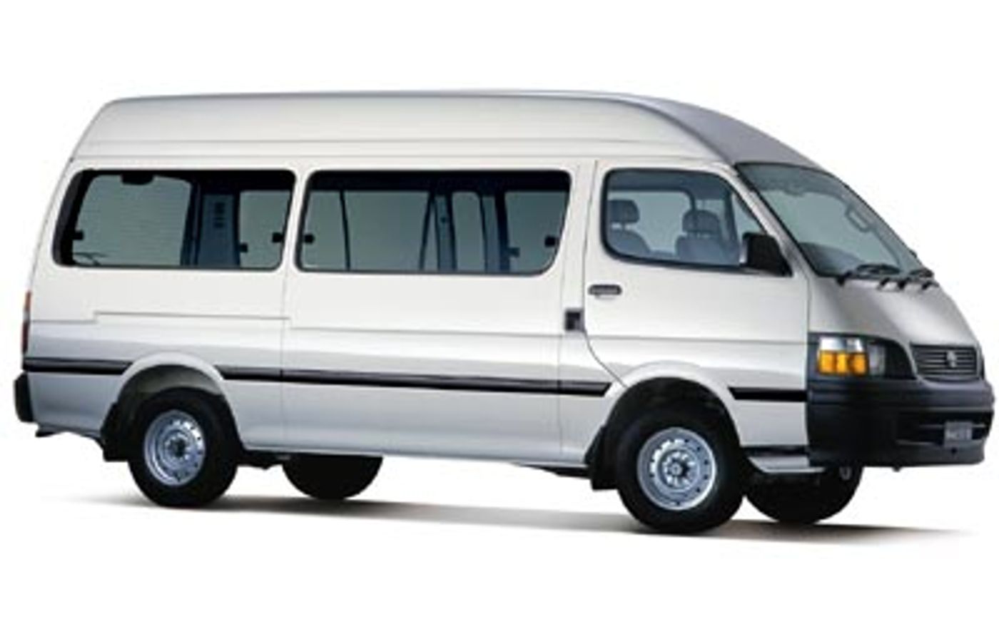 Hero image of a new Toyota HiAce Commuter (1998) price & specs available with CarExpert deals.