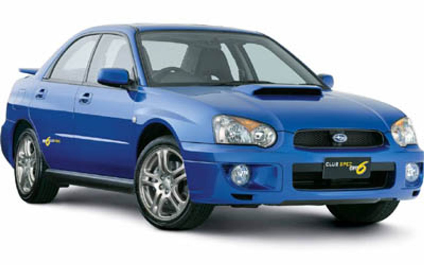 Hero image of a new Subaru Impreza WRX (2003) price & specs available with CarExpert deals.