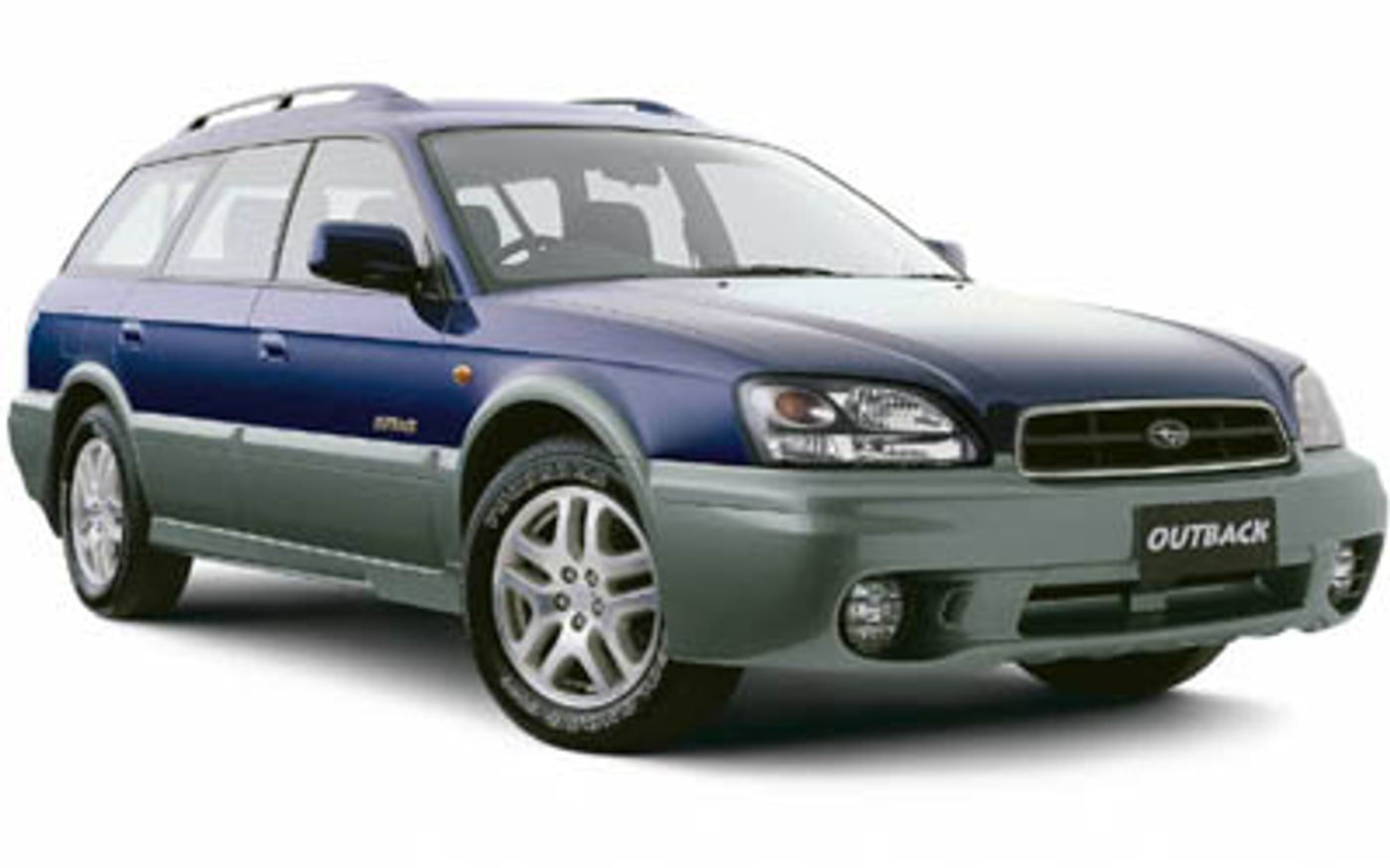 Hero image of a new Subaru Outback Base (2003) price & specs available with CarExpert deals.
