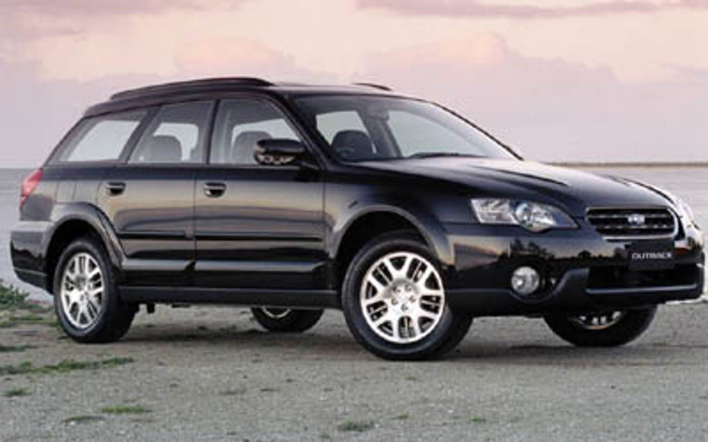 Hero image of a new Subaru Outback Luxury Pack (2004) price & specs available with CarExpert deals.
