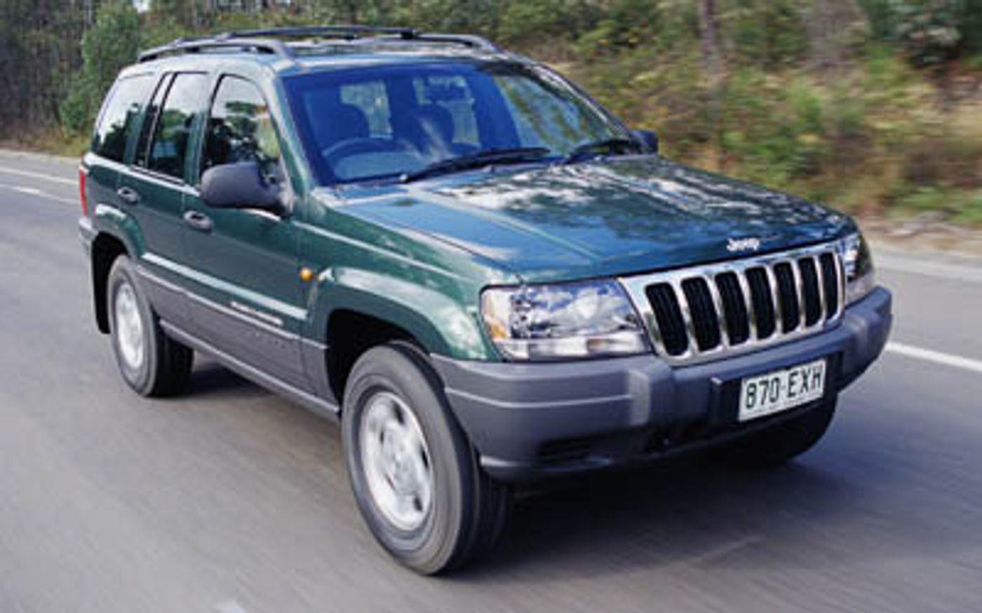 Hero image of a new Jeep Grand Cherokee Laredo (2002) price & specs available with CarExpert deals.