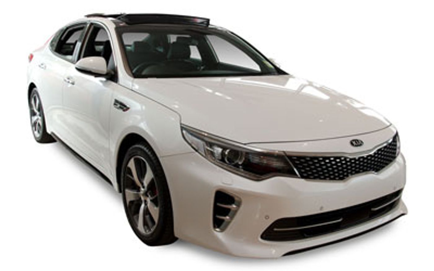 Hero image of a new Kia Optima GT (2018) price & specs available with CarExpert deals.