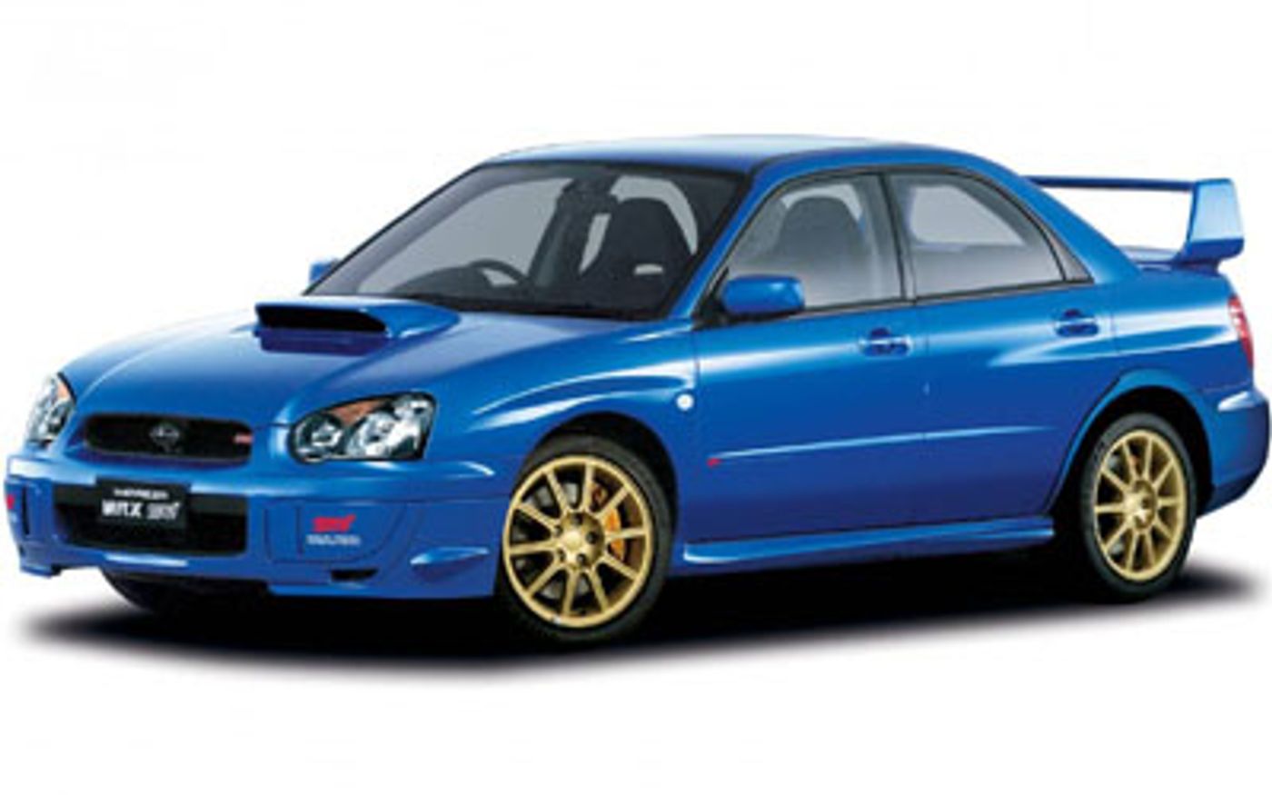 Hero image of a new Subaru Impreza STi (2005) price & specs available with CarExpert deals.