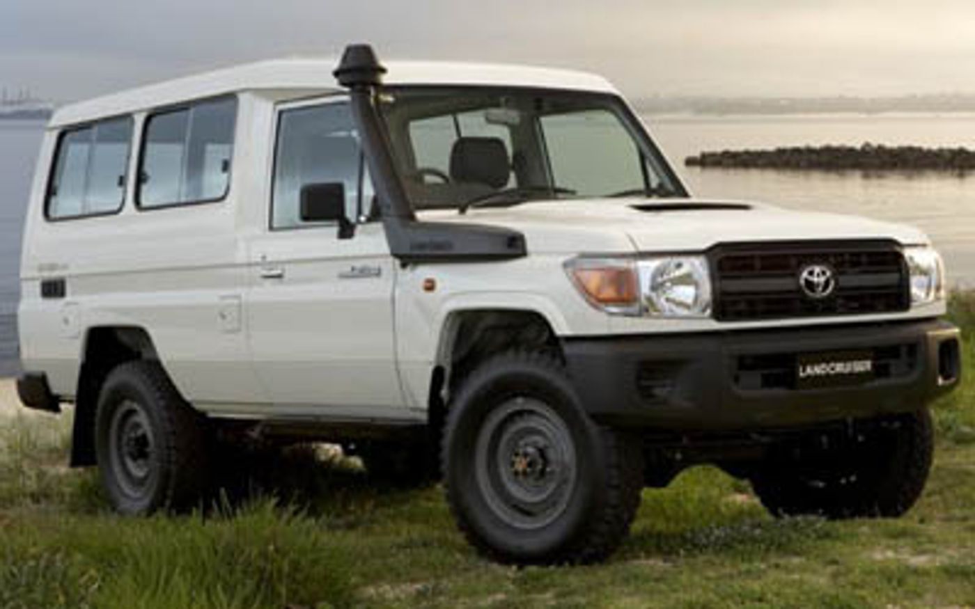 Hero image of a new Toyota LandCruiser 70 Workmate (2007) price & specs available with CarExpert deals.