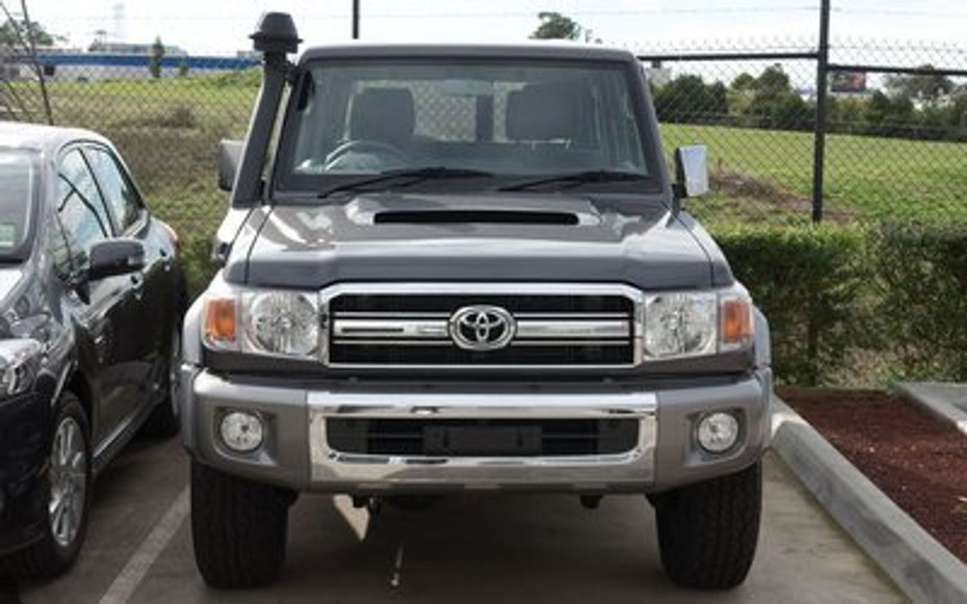 Hero image of a new Toyota LandCruiser 70 Workmate (2012) price & specs available with CarExpert deals.