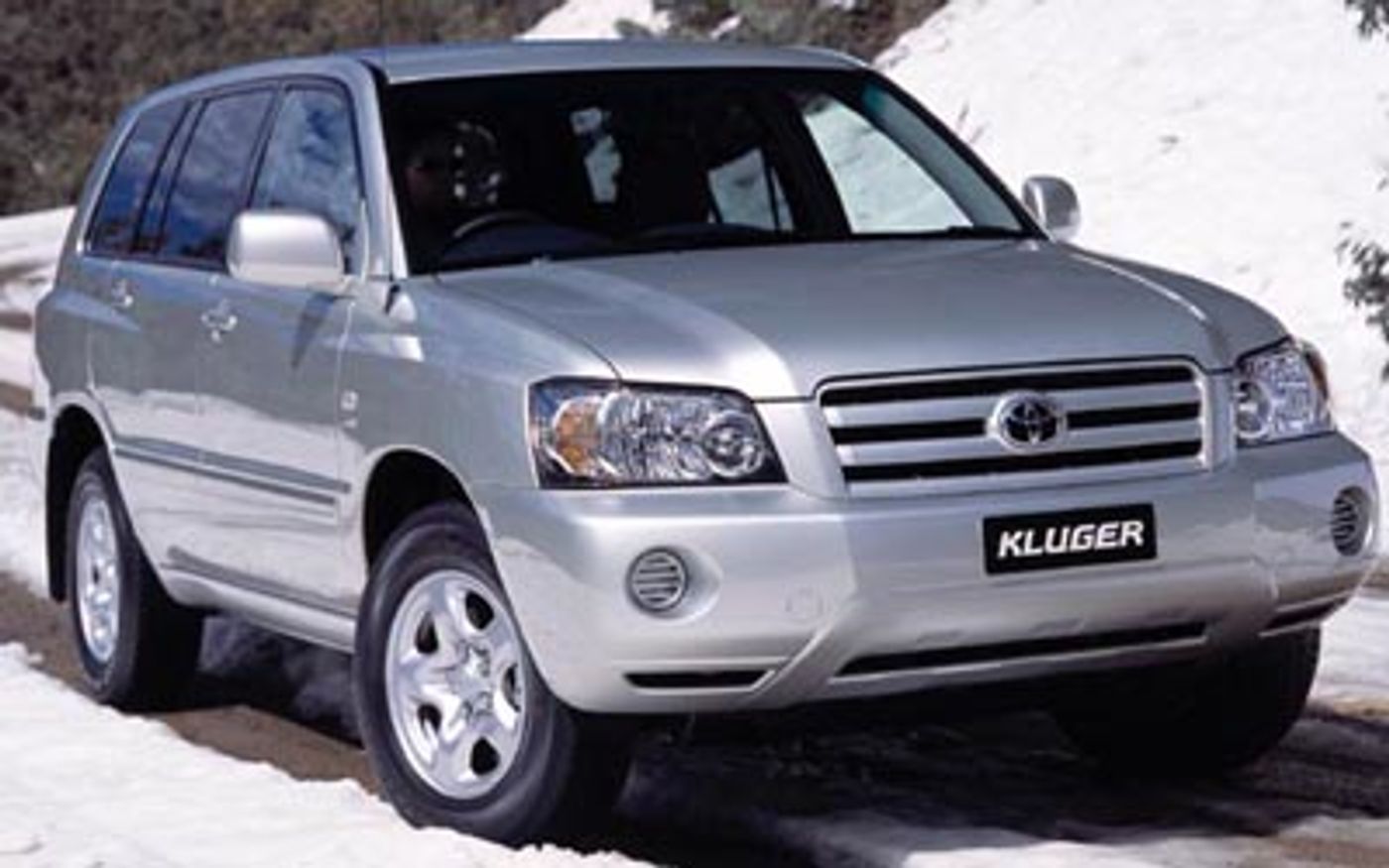 Hero image of a new Toyota Kluger CV (2003) price & specs available with CarExpert deals.