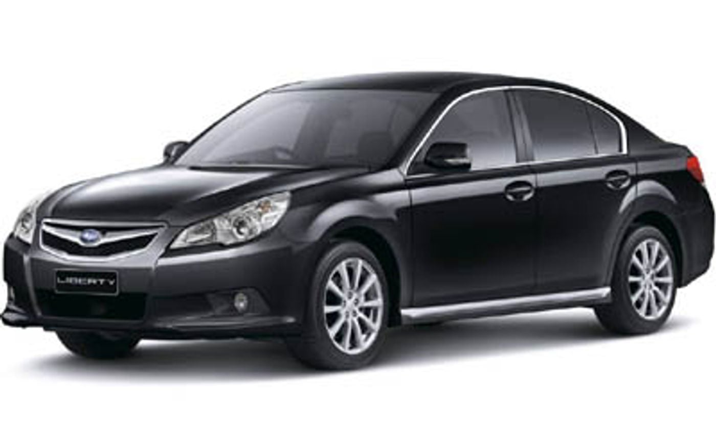 Hero image of a new Subaru Liberty Base (2011) price & specs available with CarExpert deals.