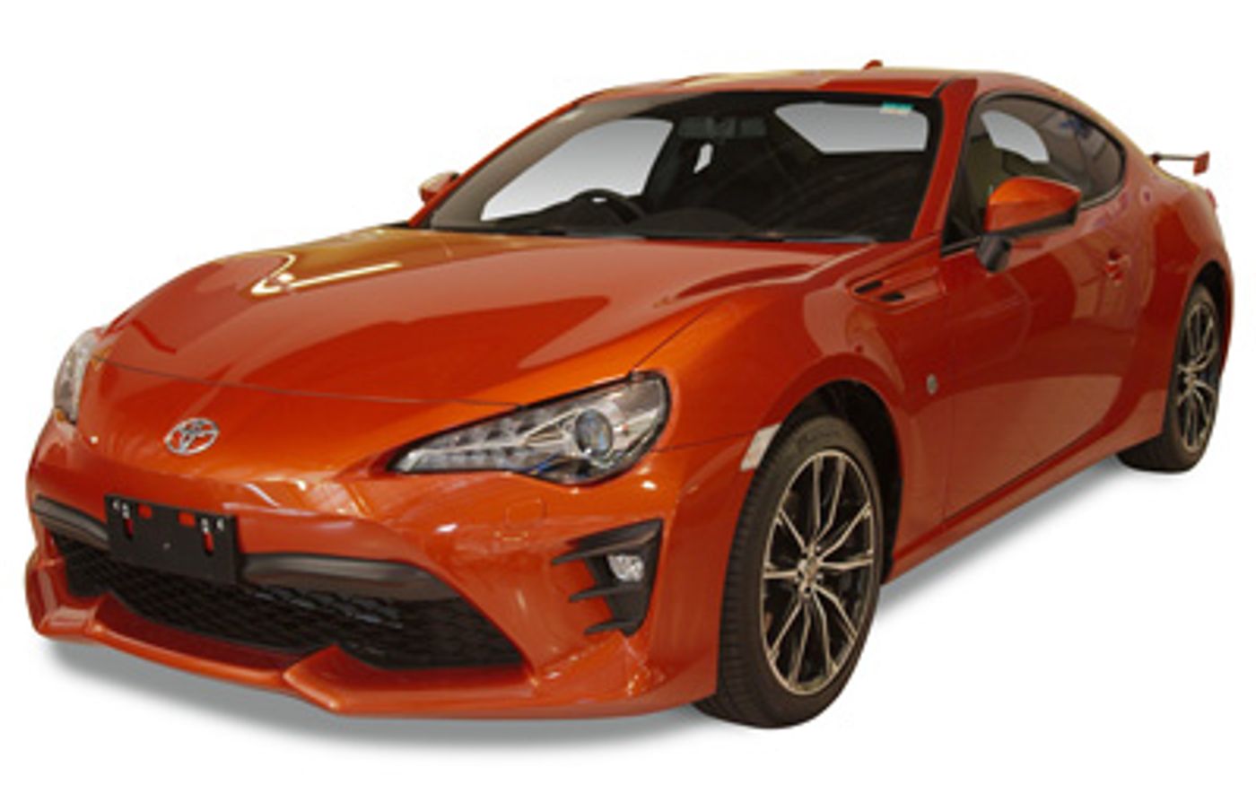 Hero image of a new Toyota 86 GTS (2017) price & specs available with CarExpert deals.