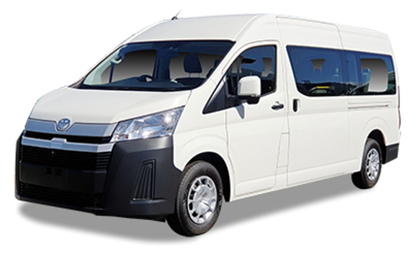 Hero image of a new Toyota HiAce Commuter (2021) price & specs available with CarExpert deals.