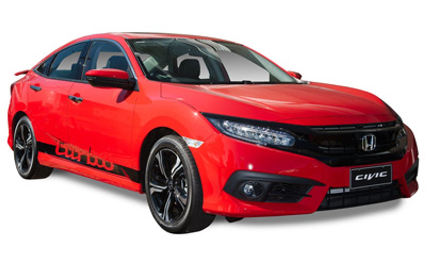 Hero image of a new Honda Civic RS (2018) price & specs available with CarExpert deals.