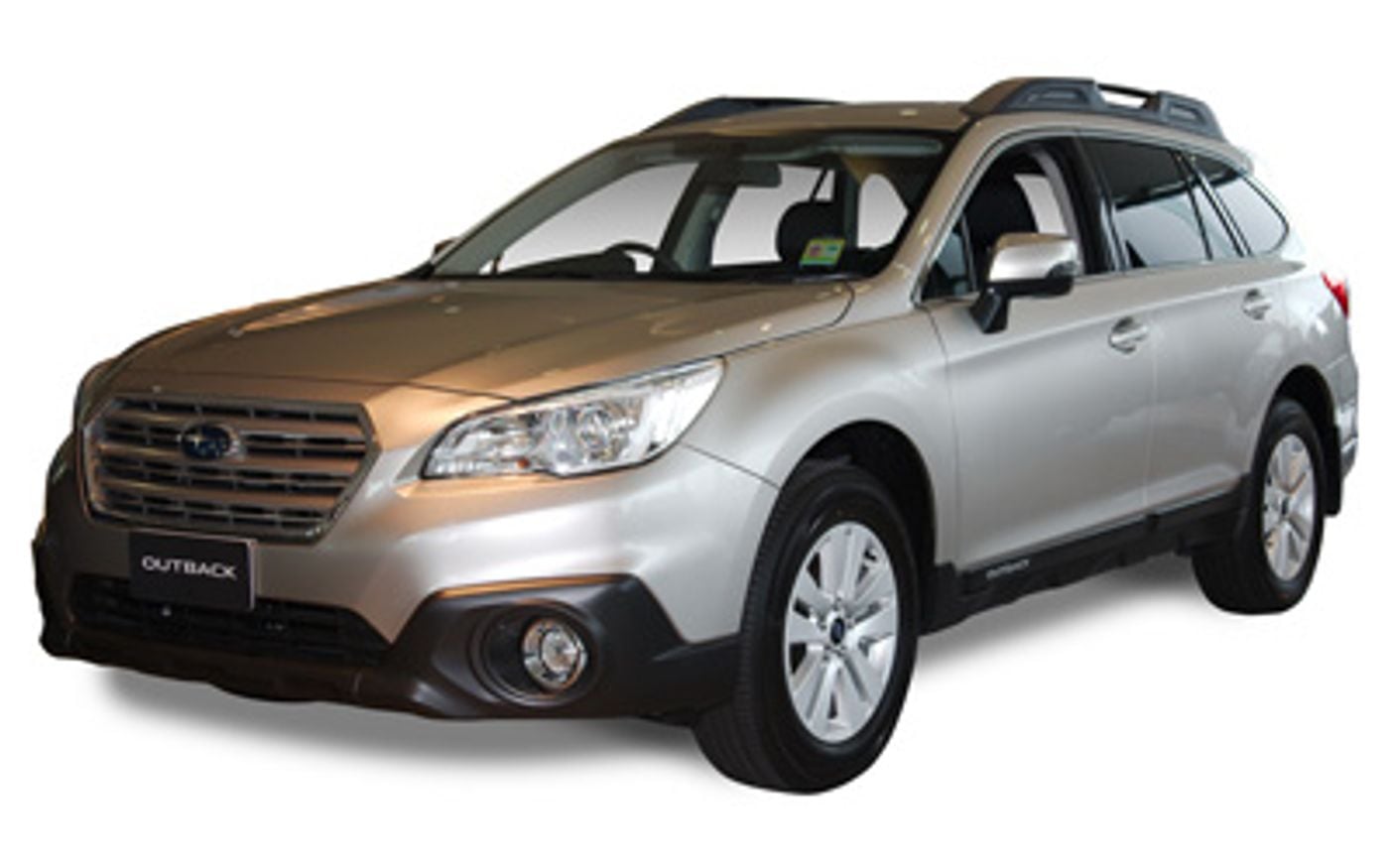 Hero image of a new Subaru Outback Base (2015) price & specs available with CarExpert deals.