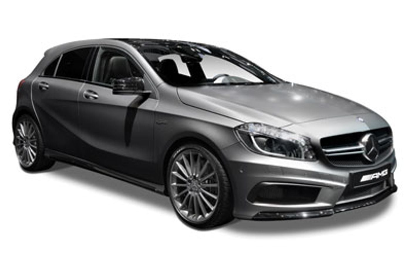 Hero image of a new Mercedes-Benz A-Class AMG (2014) price & specs available with CarExpert deals.