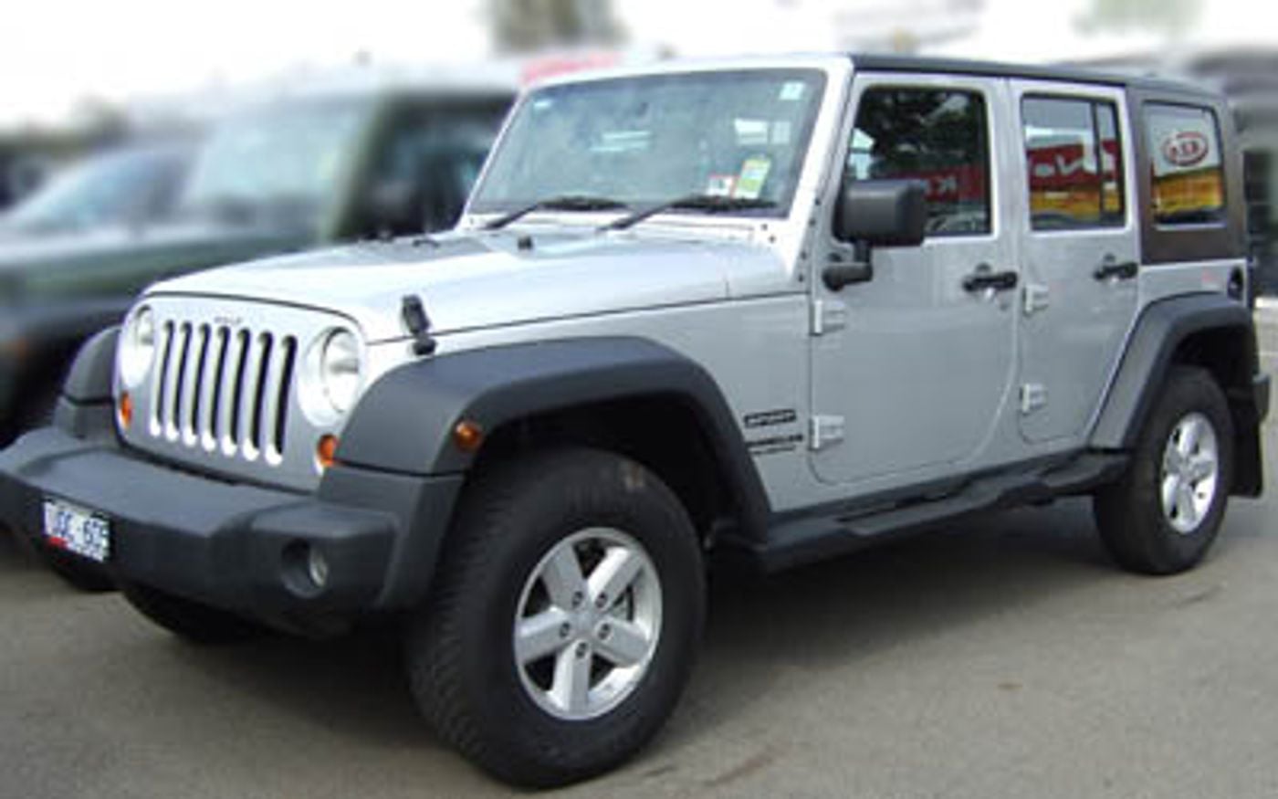 Hero image of a new Jeep Wrangler Unlimited Sport (2008) price & specs available with CarExpert deals.