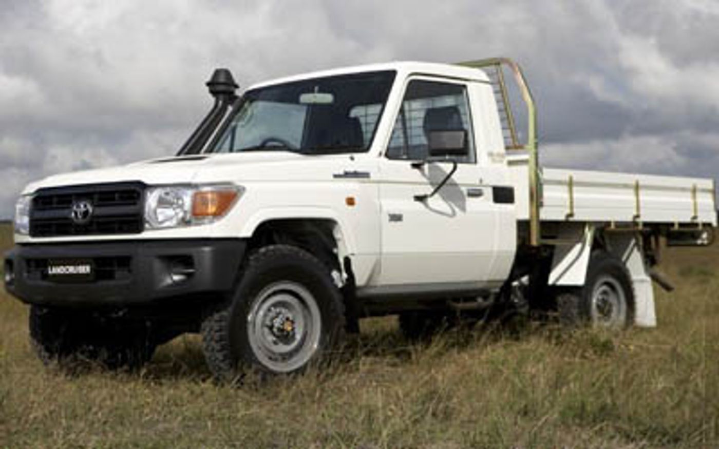 Hero image of a new Toyota LandCruiser 70 GX (2007) price & specs available with CarExpert deals.