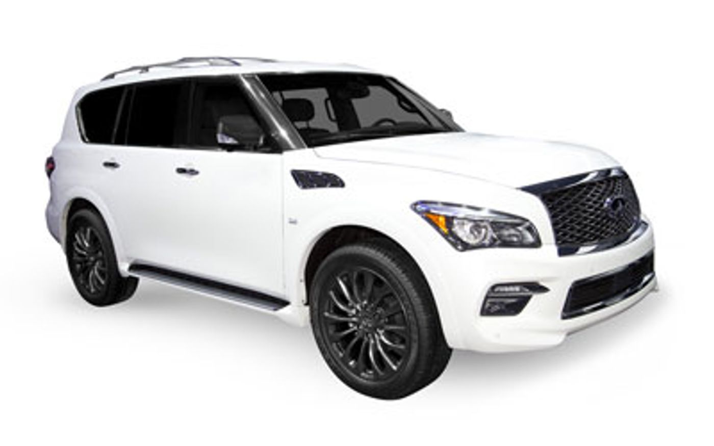 Hero image of a new Infiniti QX80 Base (2015) price & specs available with CarExpert deals.