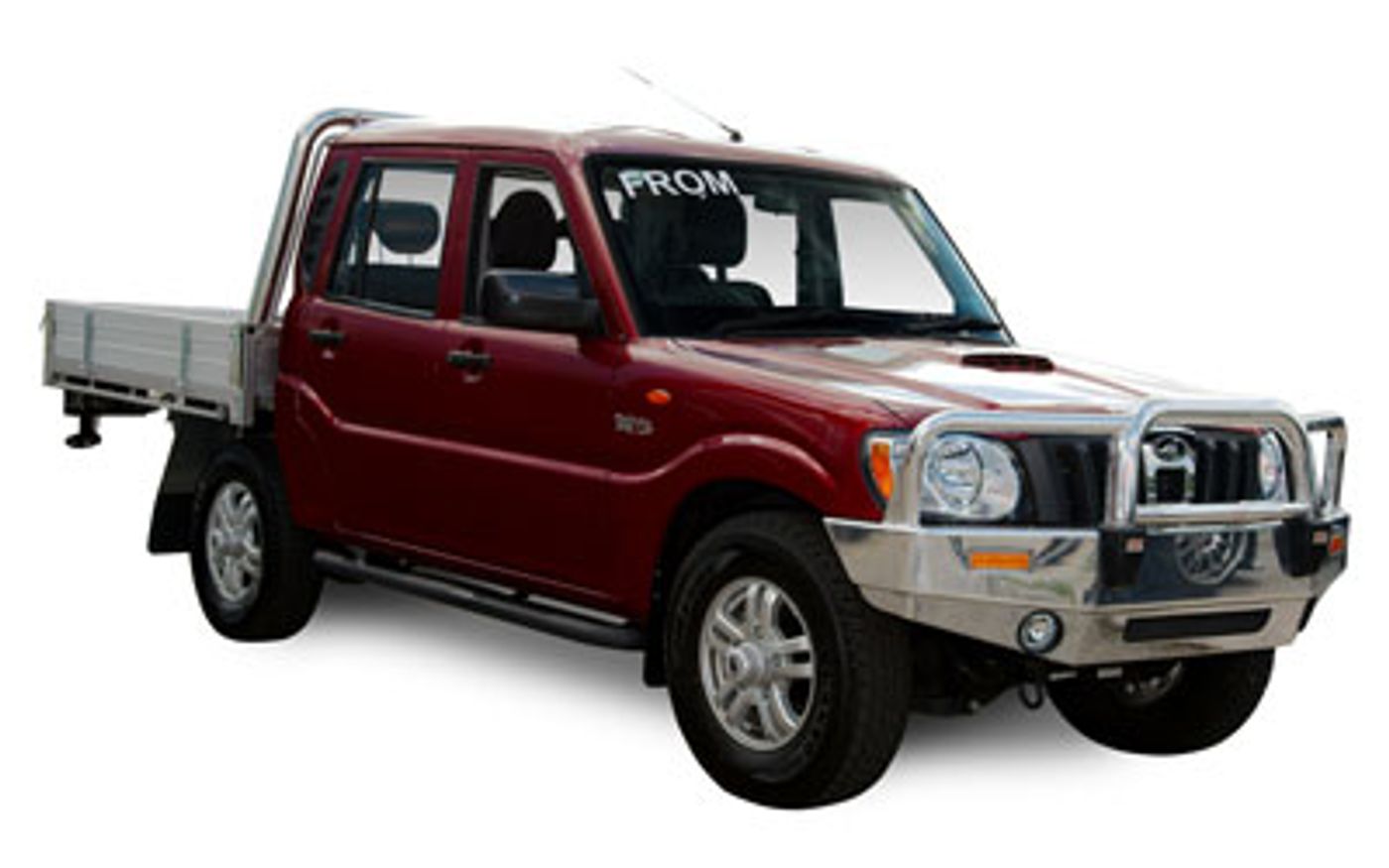 Hero image of a new Mahindra Pik-Up Base (2016) price & specs available with CarExpert deals.