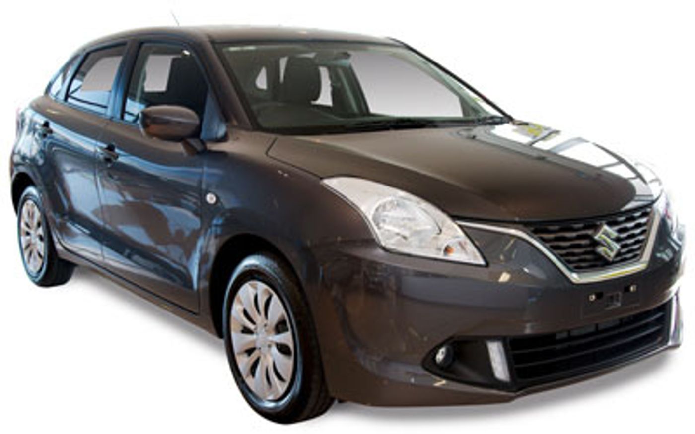 Hero image of a new Suzuki Baleno GL (2016) price & specs available with CarExpert deals.