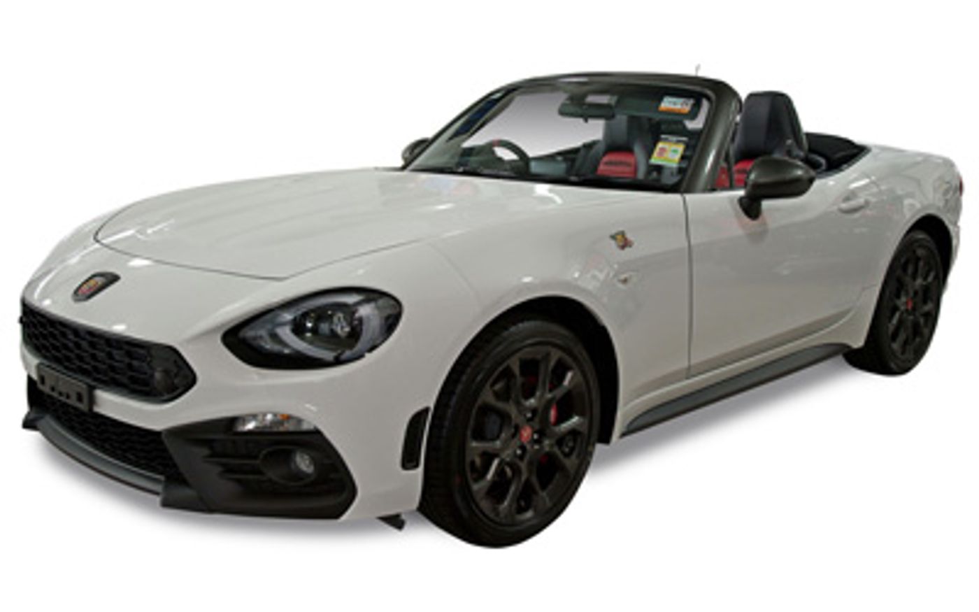 Hero image of a new Abarth 124 Base (2017) price & specs available with CarExpert deals.