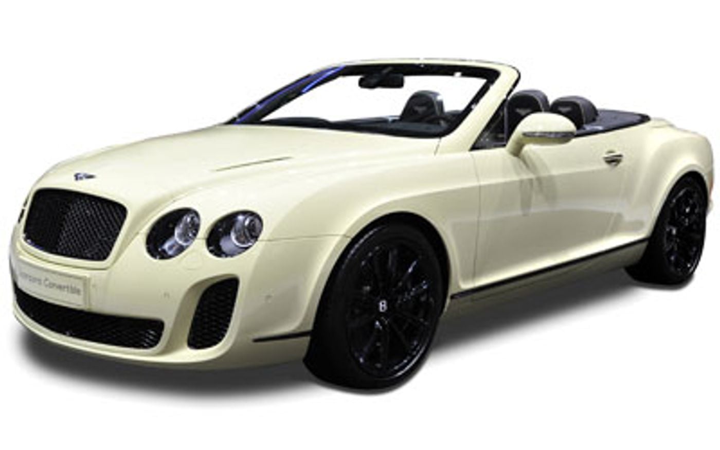 Hero image of a new Bentley Continental Supersports (2012) price & specs available with CarExpert deals.