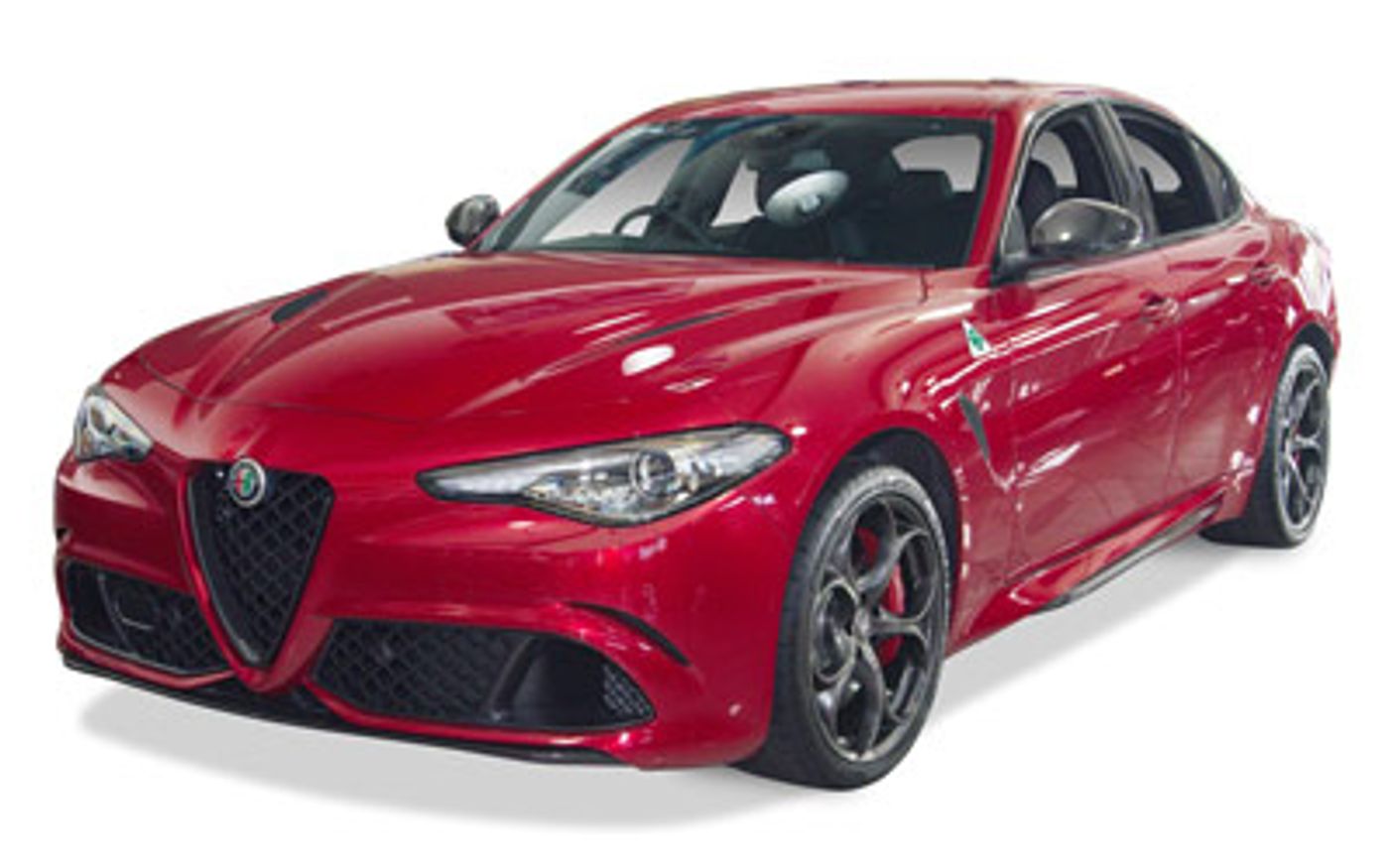 Hero image of a new Alfa Romeo Giulia QV (2019) price & specs available with CarExpert deals.